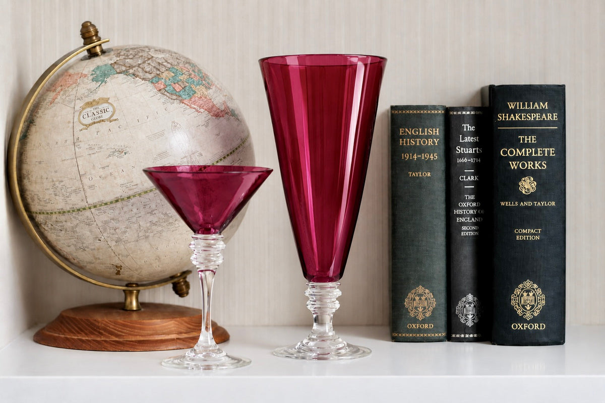 Ruby Vases