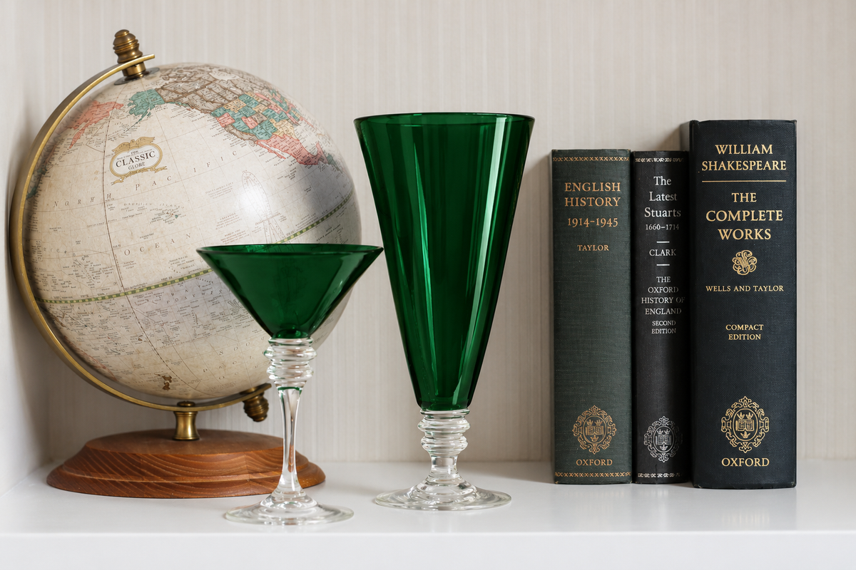 Forest Green Vases