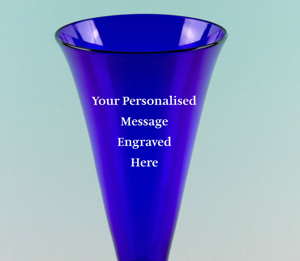 Blue Brunel Vase