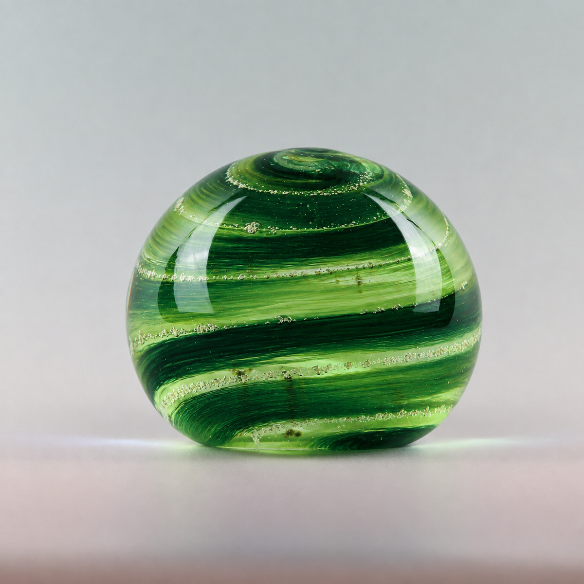 Green Paperweight Memorial