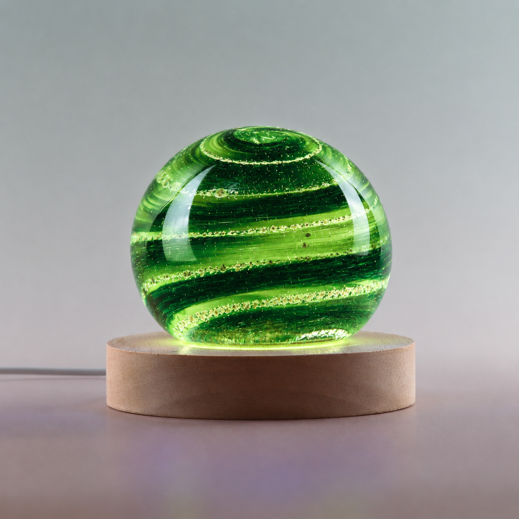 Green Paperweight Memorial