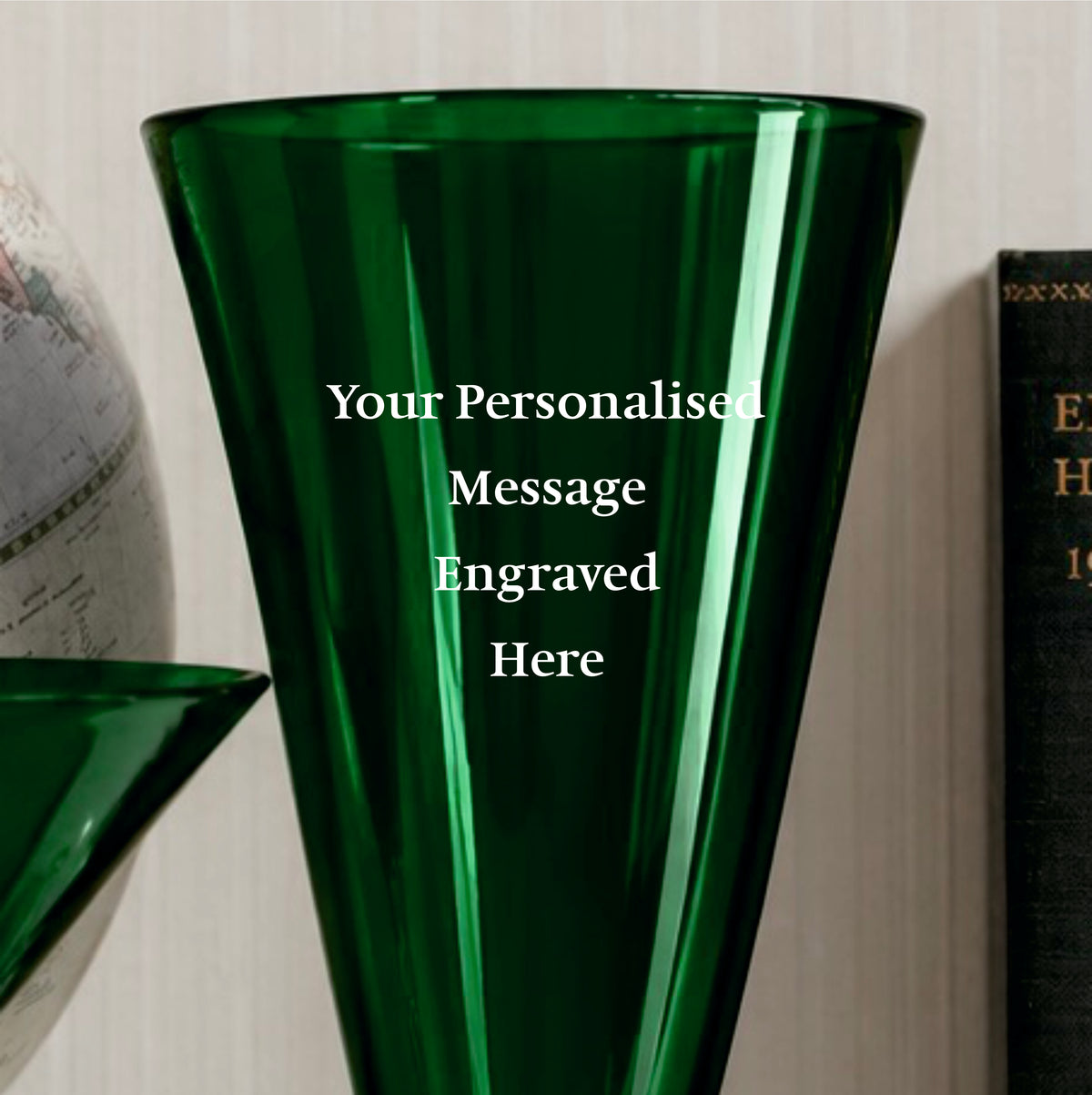Forest Green Brunel Vase