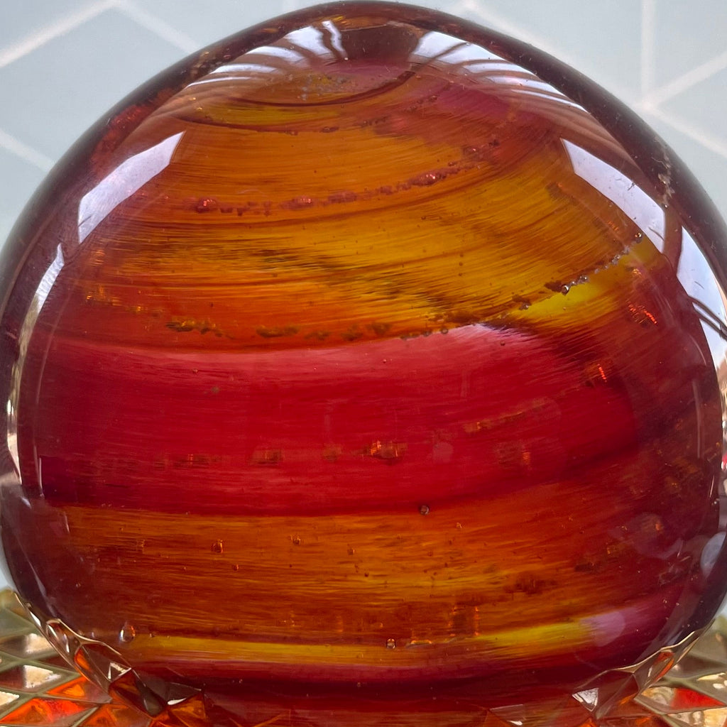 Orange Paperweight Memorial