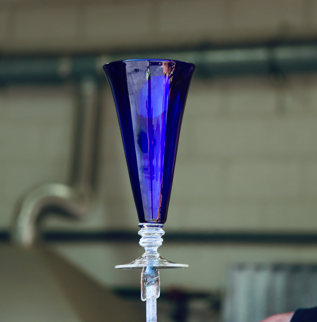 Blue Brunel Vase