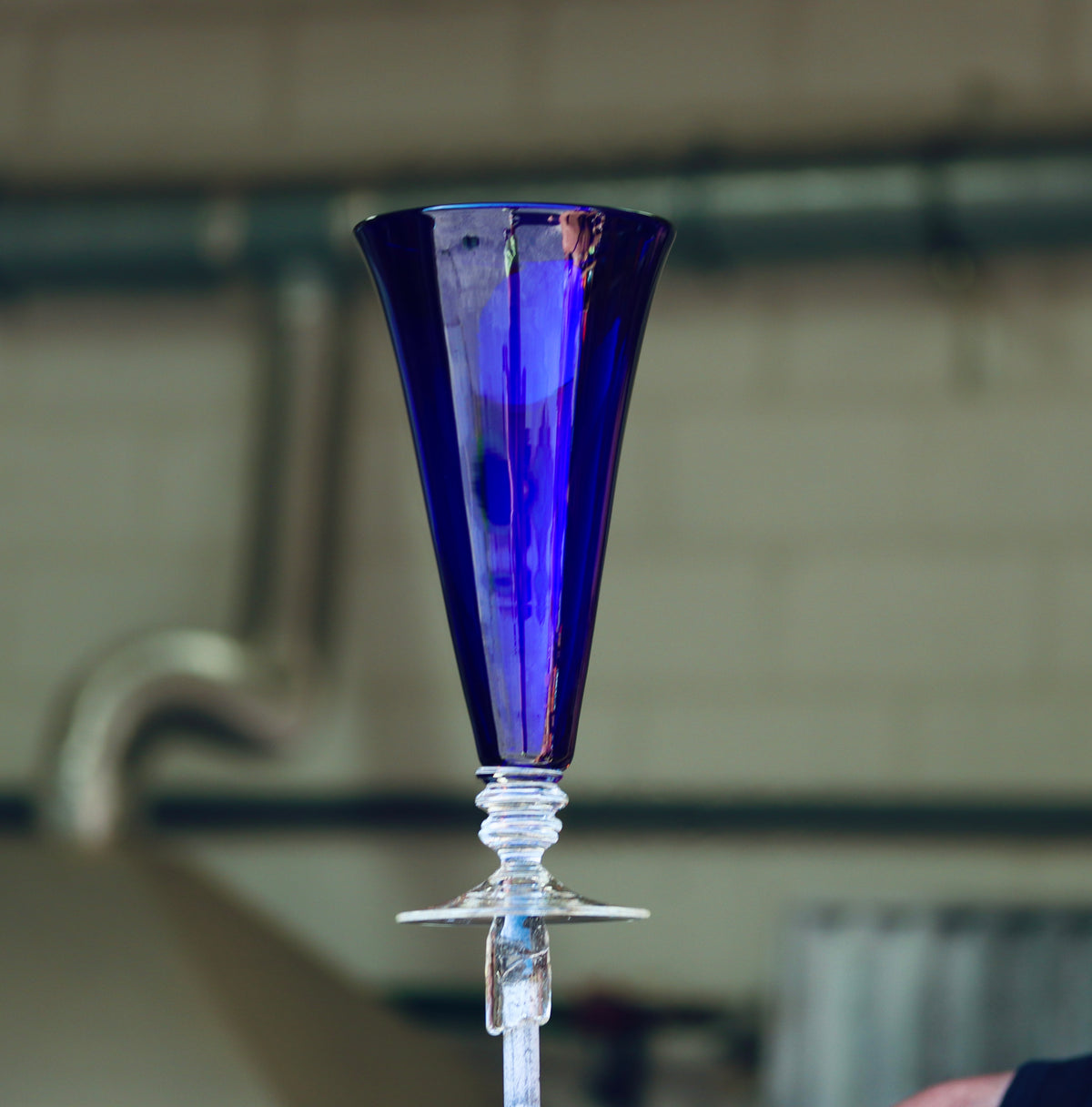 Blue Brunel Vase