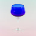 Blue Contemporary Gin Glass