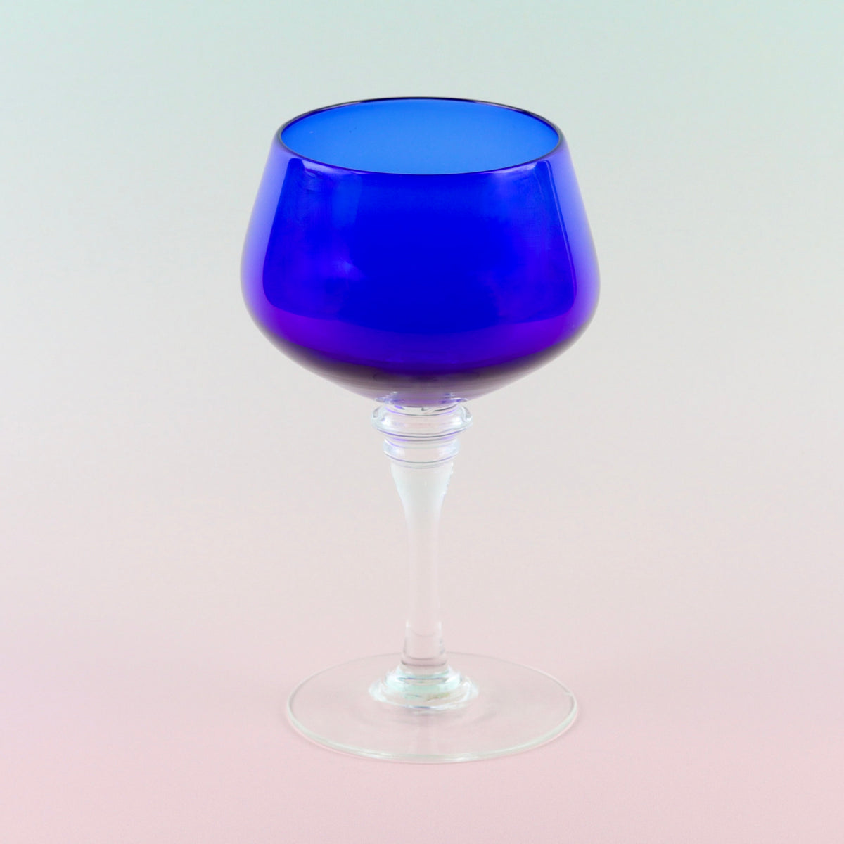 Blue Contemporary Gin Glass