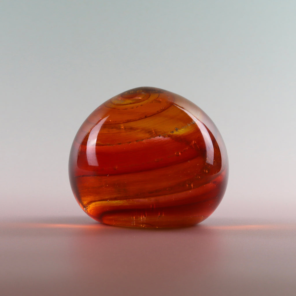 Orange Paperweight Memorial