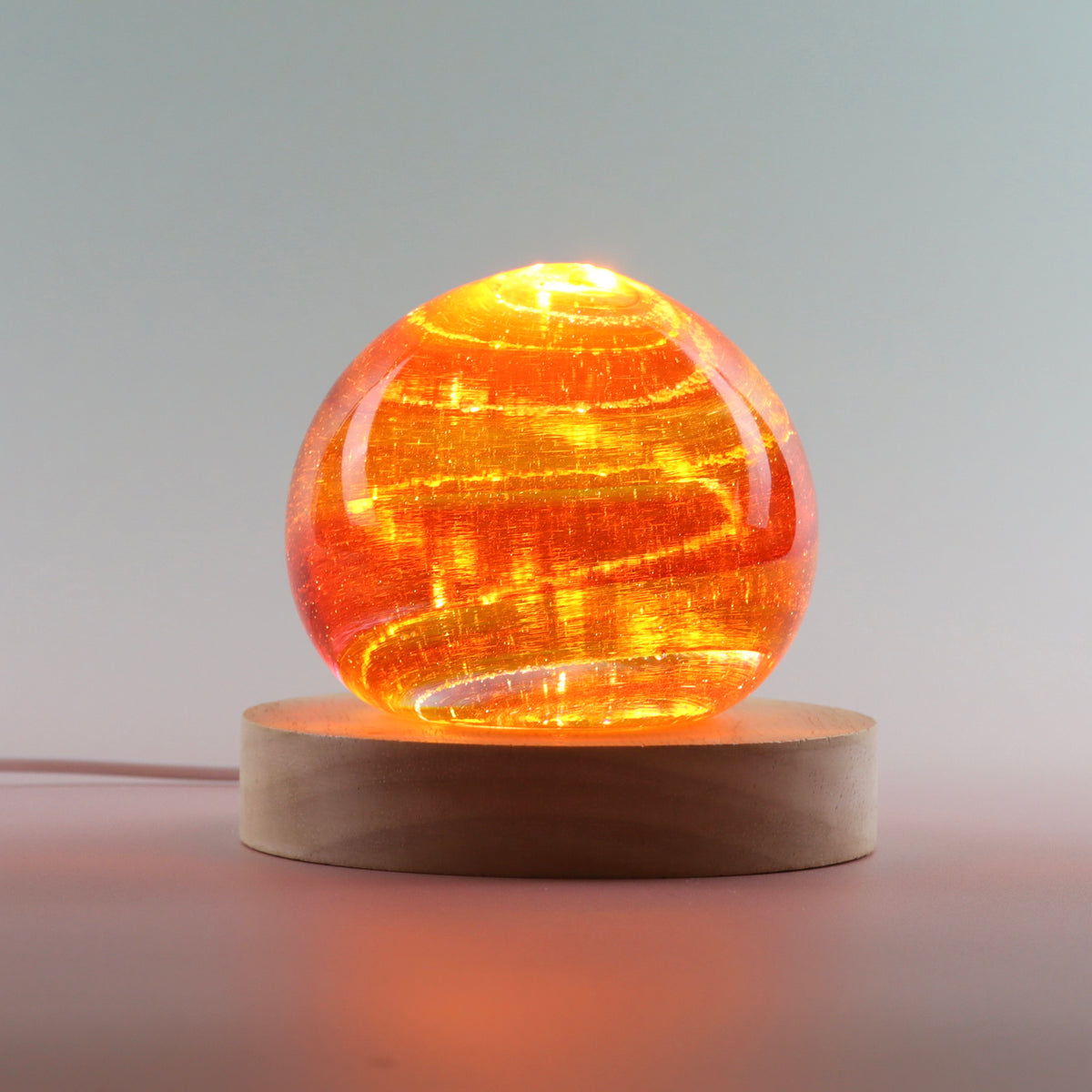 Orange Paperweight Memorial
