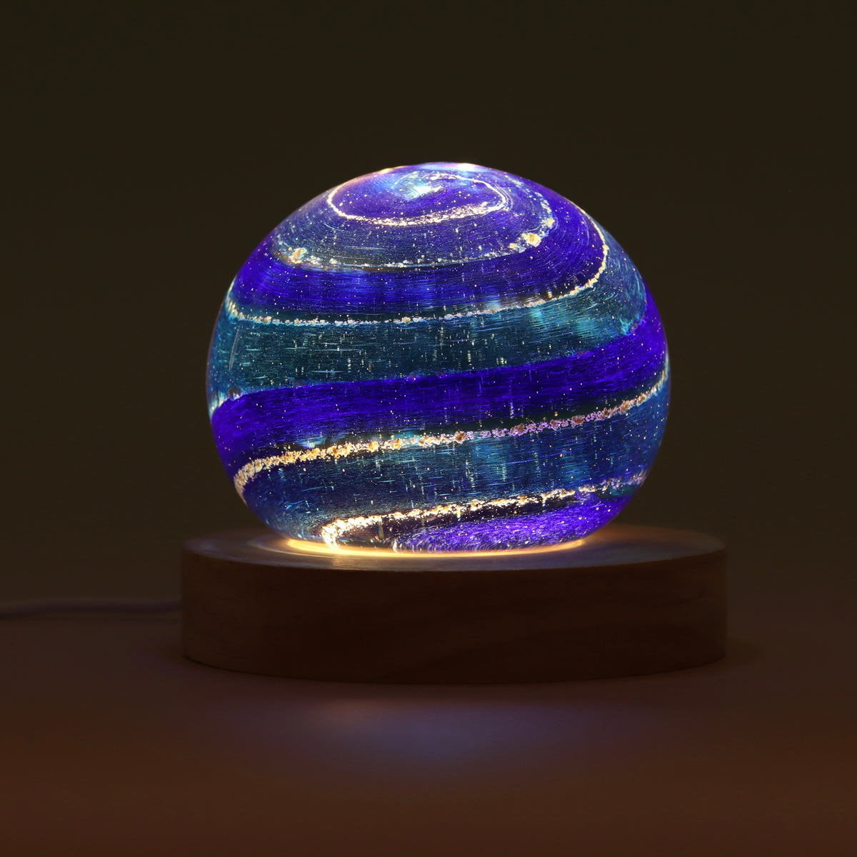 Blue Paperweight Memorial