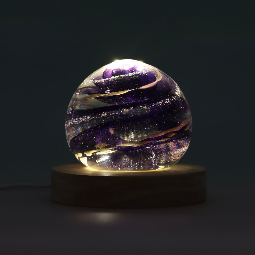 Purple Paperweight Memorial