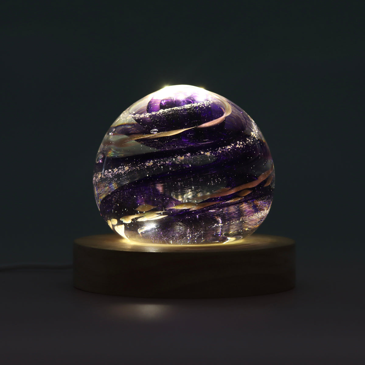 Purple Paperweight Memorial