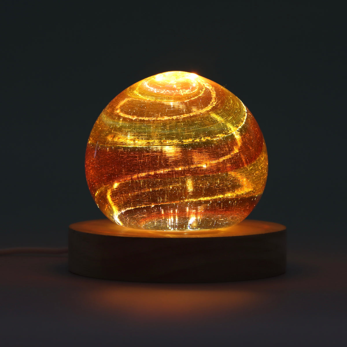 Orange Paperweight Memorial