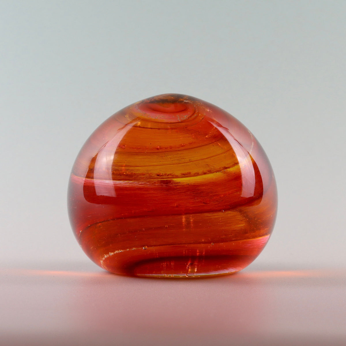 Orange Paperweight Memorial