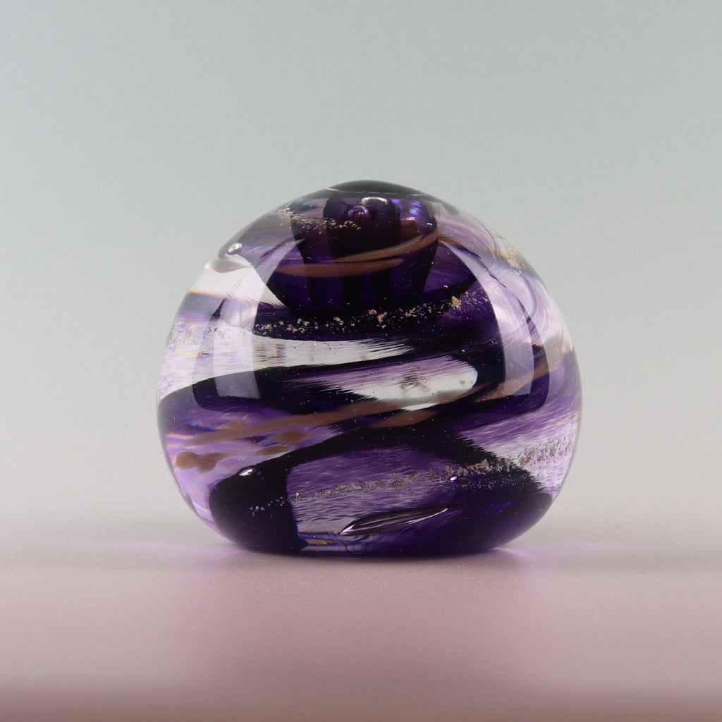 Purple Paperweight Memorial