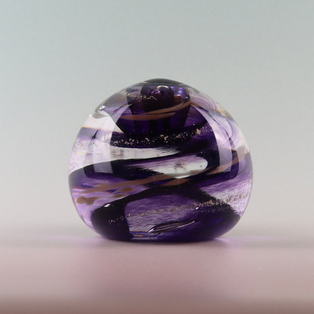 Purple Paperweight Memorial