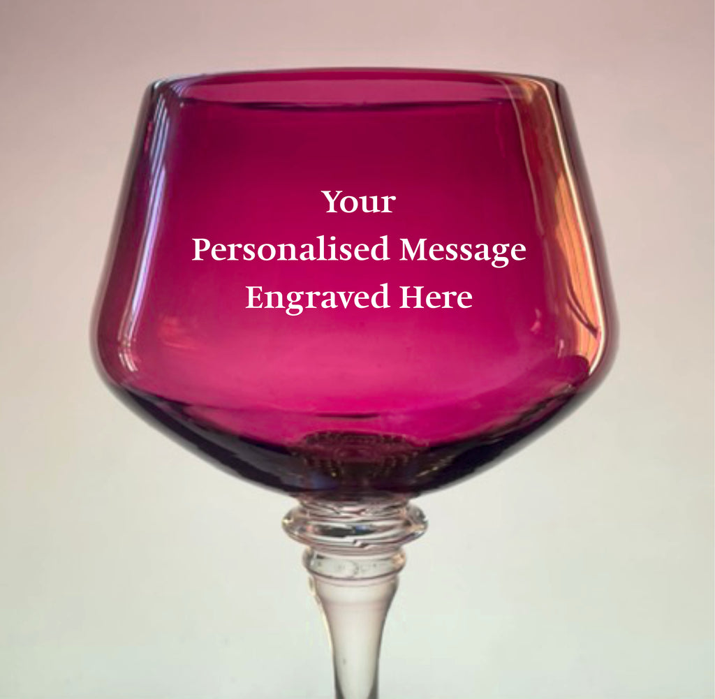 Ruby Contemporary Gin Glass