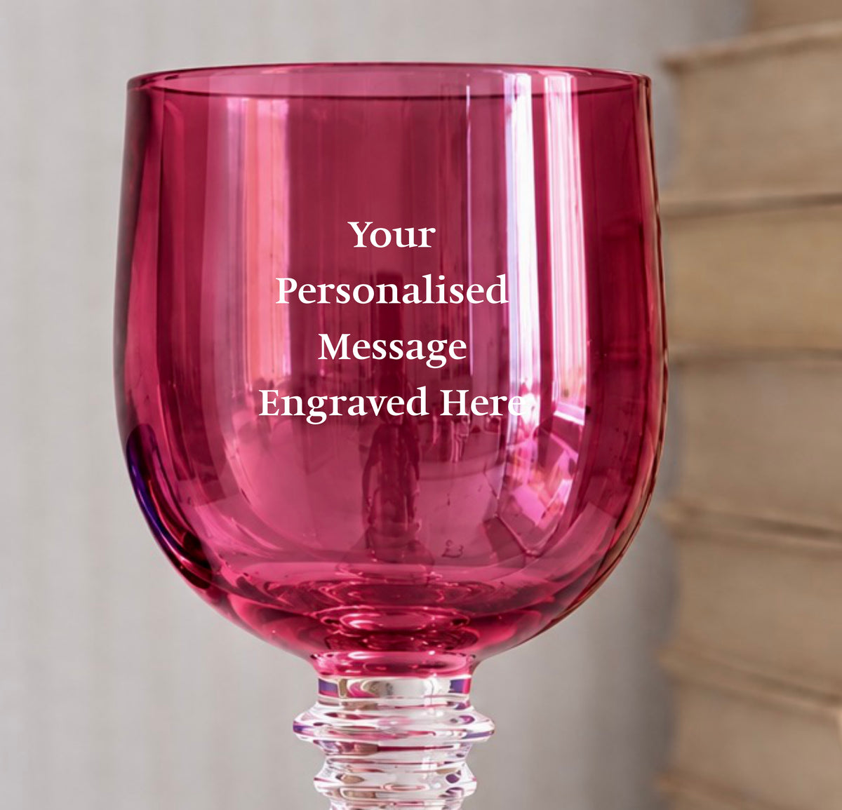 Ruby 'Red Wine' Glass