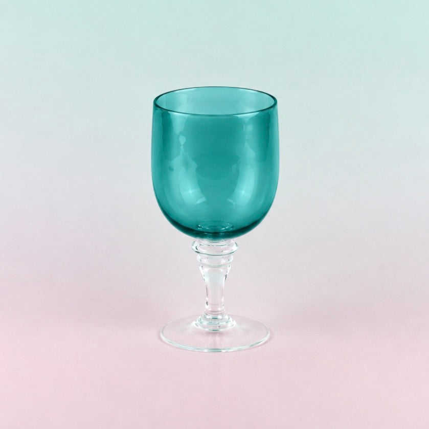Aquamarine 'Red Wine' Glass