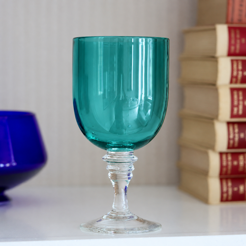 Aquamarine 'Red Wine' Glass