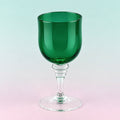 Forest Green 'Red Wine' Glass