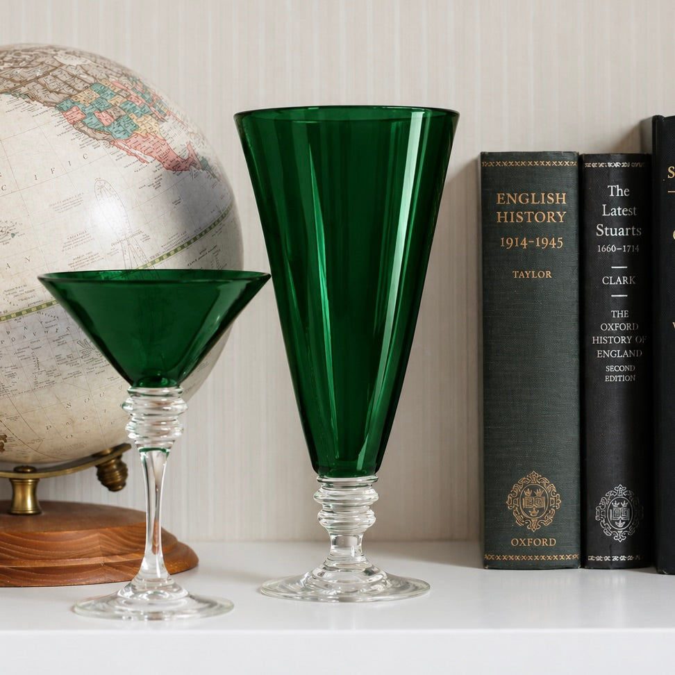 Forest Green Brunel Vase