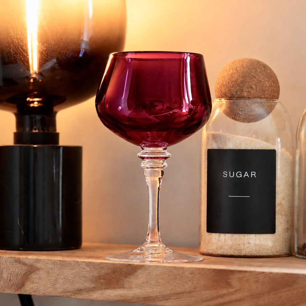 Ruby Contemporary Gin Glass