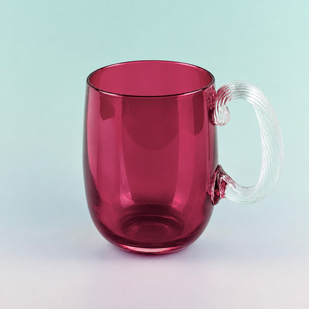 Ruby Beer Glass
